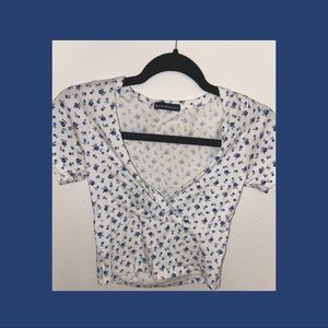 Crop Top - floral print